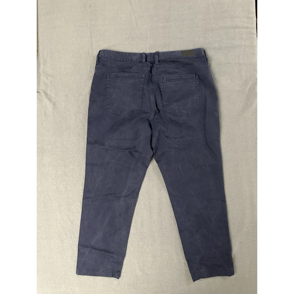 Rhône Men's Blue Jeans Size 35x26 Hemmed